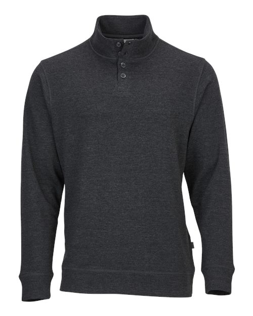 French Terry Button Pullover | USA Decoration