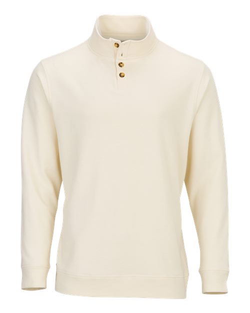 French Terry Button Pullover | USA Decoration