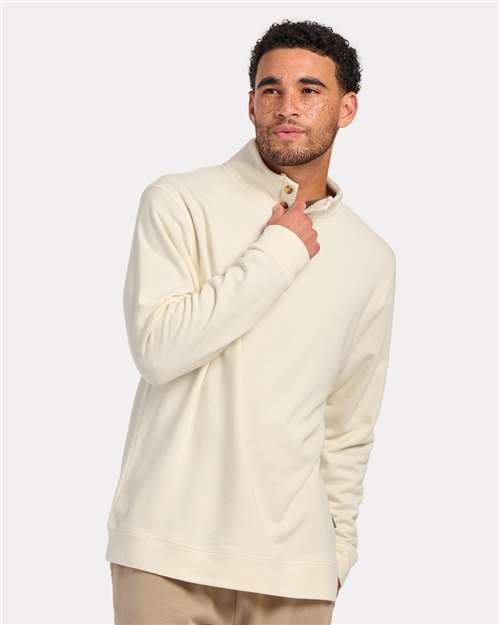 French Terry Button Pullover | USA Decoration