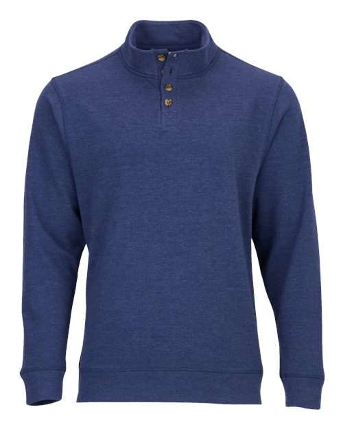 French Terry Button Pullover | USA Decoration