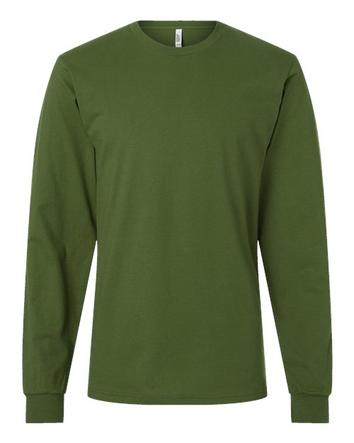 Fine Jersey Long Sleeve Tee | USA Decoration