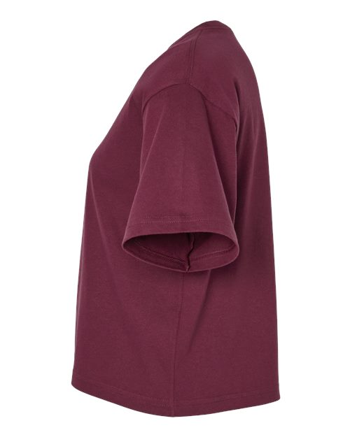Women's Fine Jersey Boxy Tee | USA Decoration