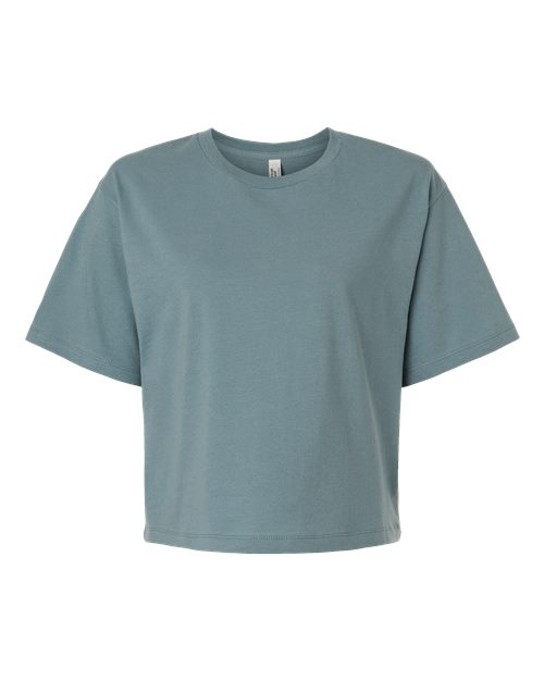 Women's Fine Jersey Boxy Tee | USA Decoration