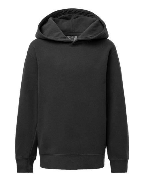 Garment-Dyed Youth Lightweight Fleece Hooded Sweatshirt | USA Decoration®