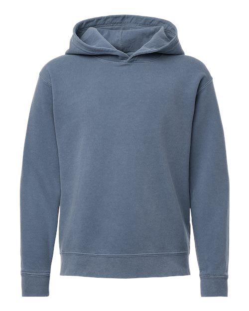 Garment-Dyed Youth Lightweight Fleece Hooded Sweatshirt | USA Decoration®