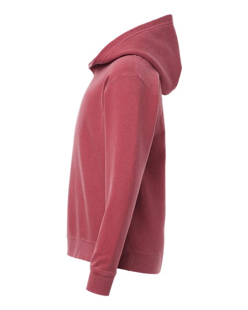 Garment-Dyed Youth Lightweight Fleece Hooded Sweatshirt | USA Decoration®