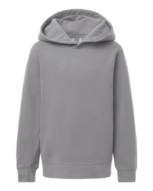 Garment-Dyed Youth Lightweight Fleece Hooded Sweatshirt | USA Decoration®