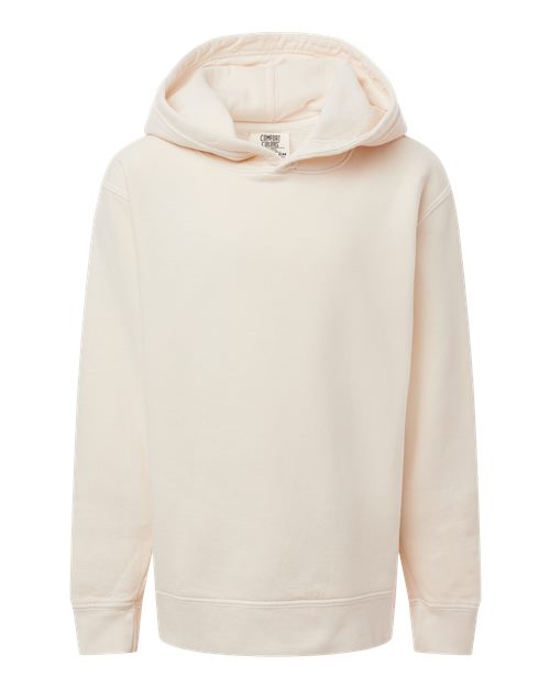 Garment-Dyed Youth Lightweight Fleece Hooded Sweatshirt | USA Decoration®