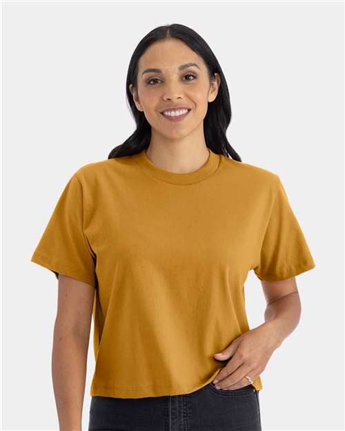 Women's Heavyweight Boxy T-Shirt | USA Decoration