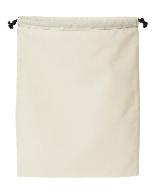 Double Cinch Recycled Canvas Shoe and Accessory Bag | USA Decoration