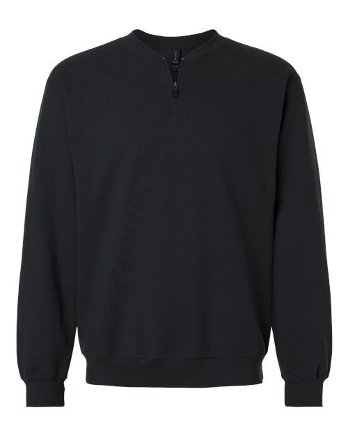 Softstyle® Midweight 1/4 Zip Sweatshirt | USA Decoration