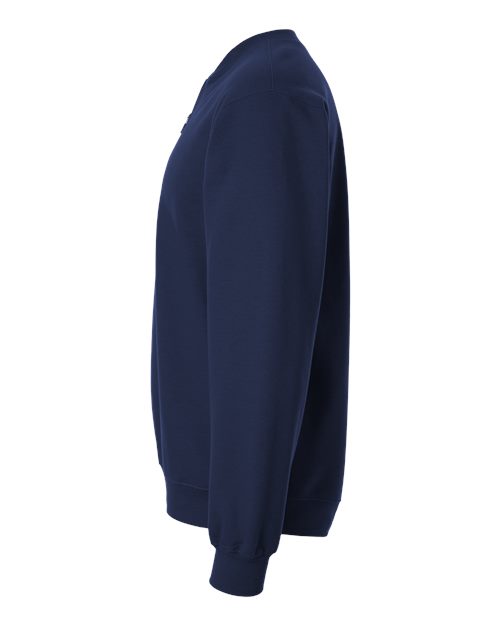 Softstyle® Midweight 1/4 Zip Sweatshirt | USA Decoration