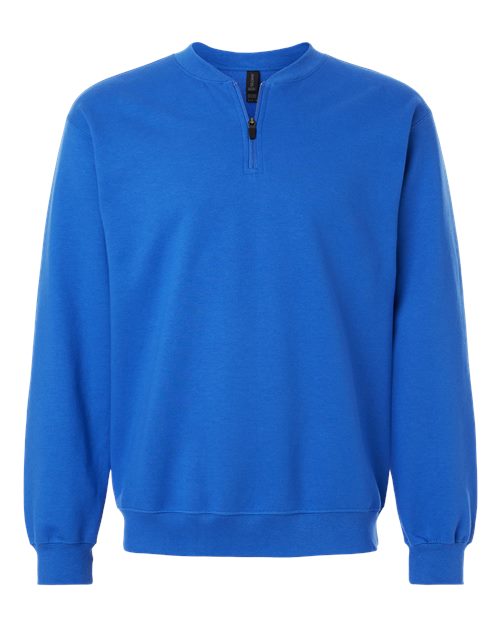 Softstyle® Midweight 1/4 Zip Sweatshirt | USA Decoration