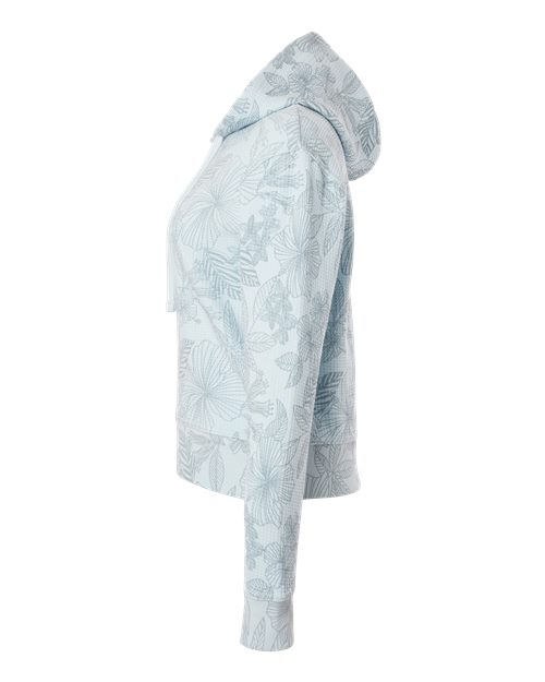 Women's Maddie Floral Print Hooded Sweatshirt | USA Decoration