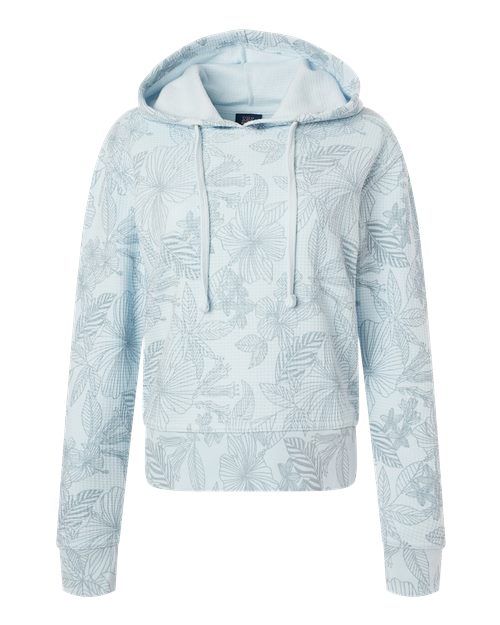 Women's Maddie Floral Print Hooded Sweatshirt | USA Decoration