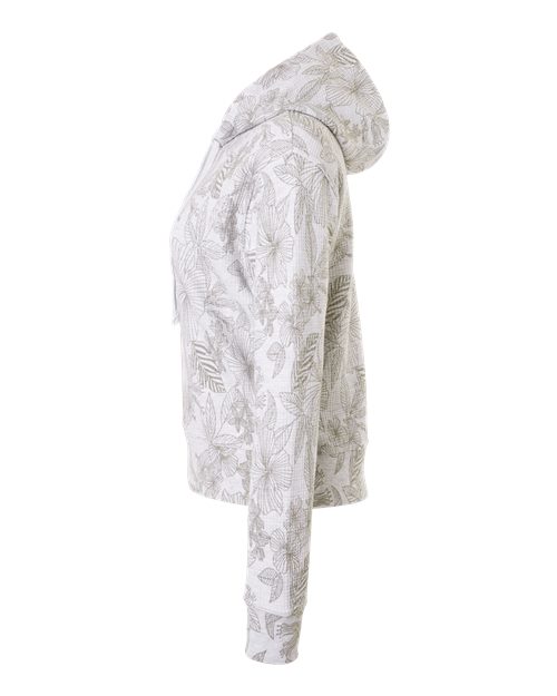 Women's Maddie Floral Print Hooded Sweatshirt | USA Decoration