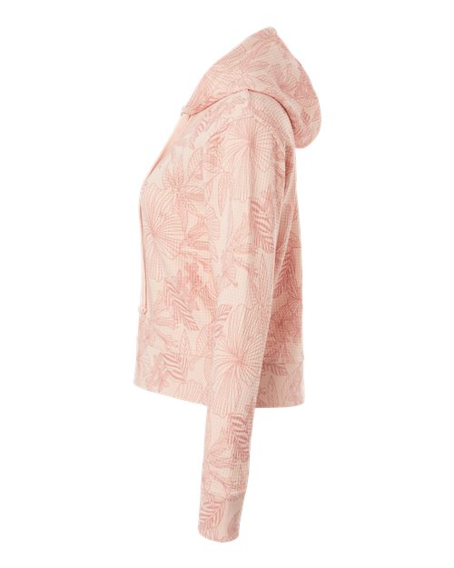 Women's Maddie Floral Print Hooded Sweatshirt | USA Decoration