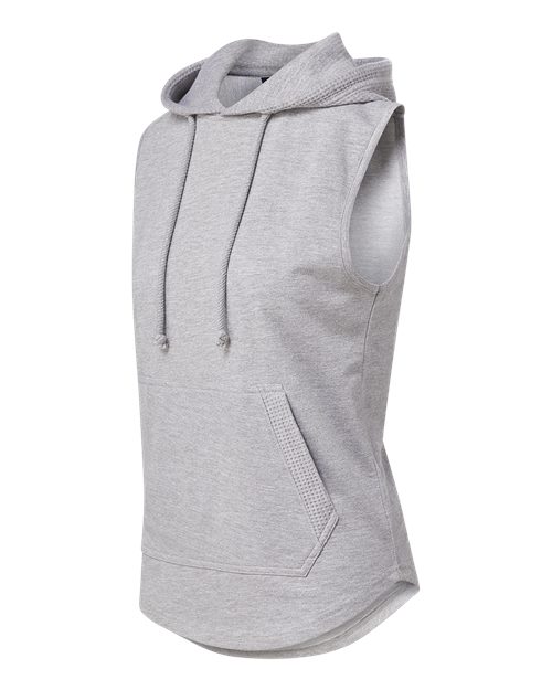 Women's Kinsley Sleeveless Hooded Sweatshirt | USA Decoration