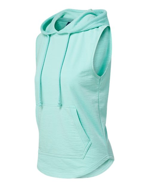 Women's Kinsley Sleeveless Hooded Sweatshirt | USA Decoration