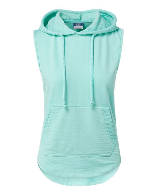 Women's Kinsley Sleeveless Hooded Sweatshirt | USA Decoration