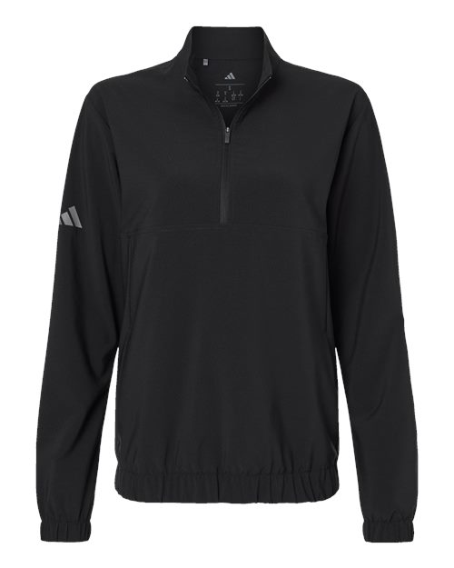 Women's Woven Half-Zip Pullover | USA Decoration