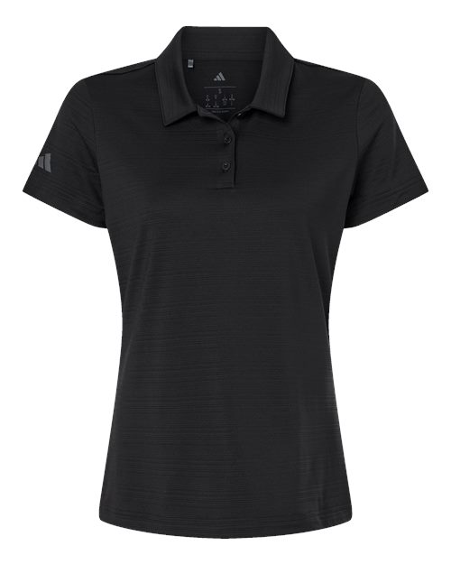 Women's Textured Stripe Polo | USA Decoration