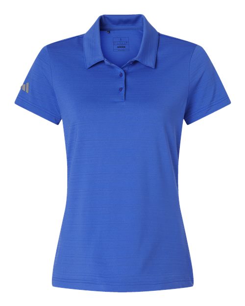 Women's Textured Stripe Polo | USA Decoration