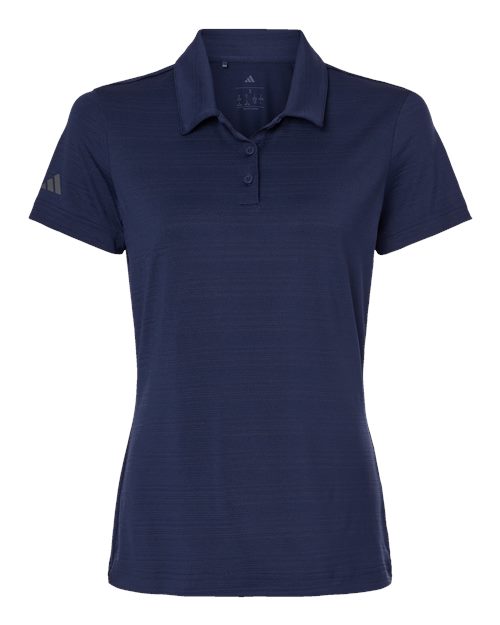 Women's Textured Stripe Polo | USA Decoration