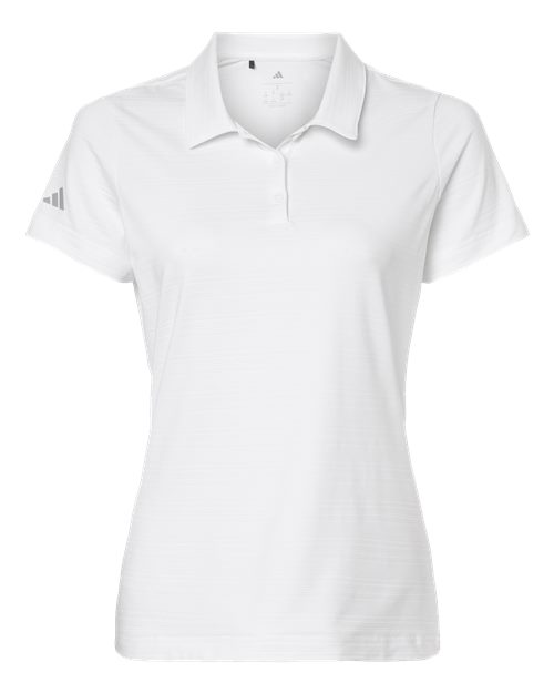 Women's Textured Stripe Polo | USA Decoration