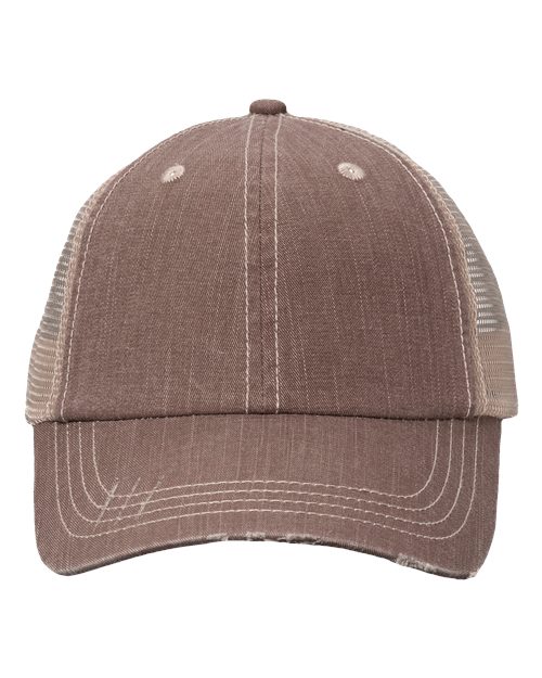 Contrast Stitch Cap | USA Decoration