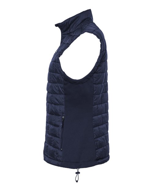 Women’s Elemental Puffer Vest | Quilted Nylon with Fleece Inserts | USA Decoration