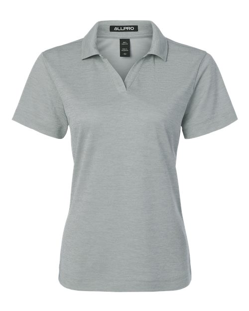 Women's Performance Mélange Polo | USA Decoration