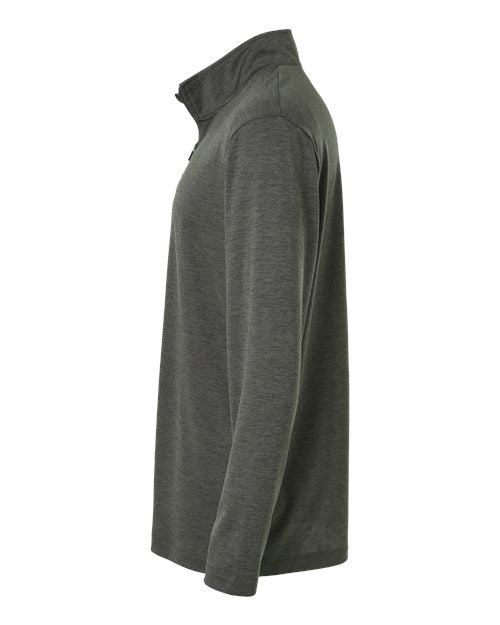 Performance Mélange Quarter-Zip Pullover | USA Decoration