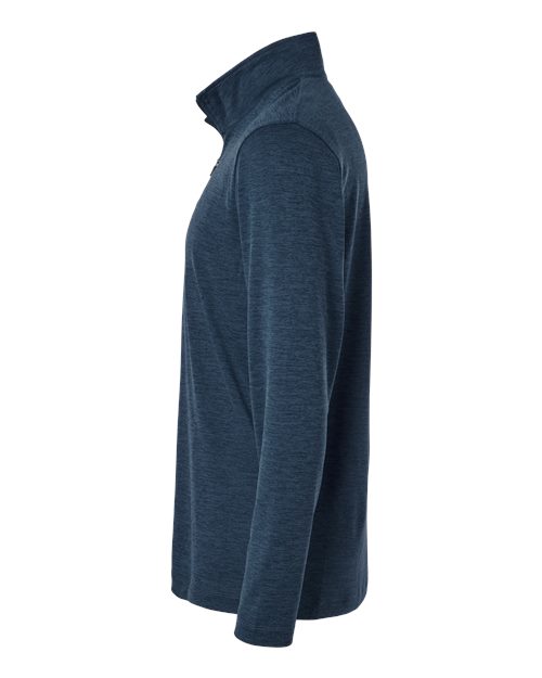Performance Mélange Quarter-Zip Pullover | USA Decoration