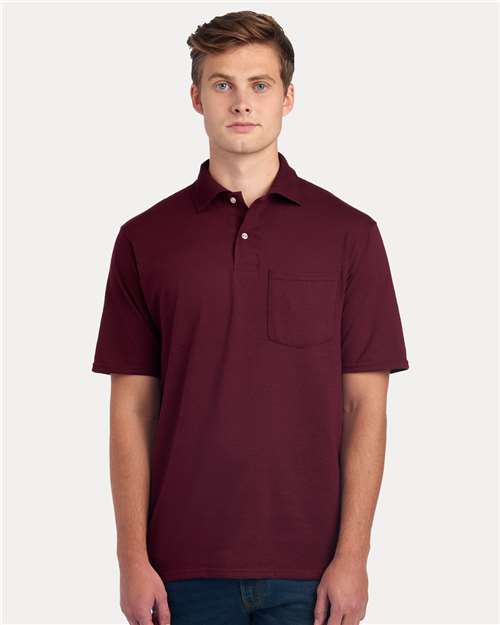 Dri-Power® Polo with Pocket | USA Decoration