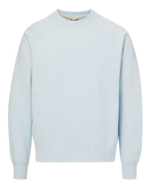Vintage Fleece Raglan Crewneck Sweatshirt | USA Decoration