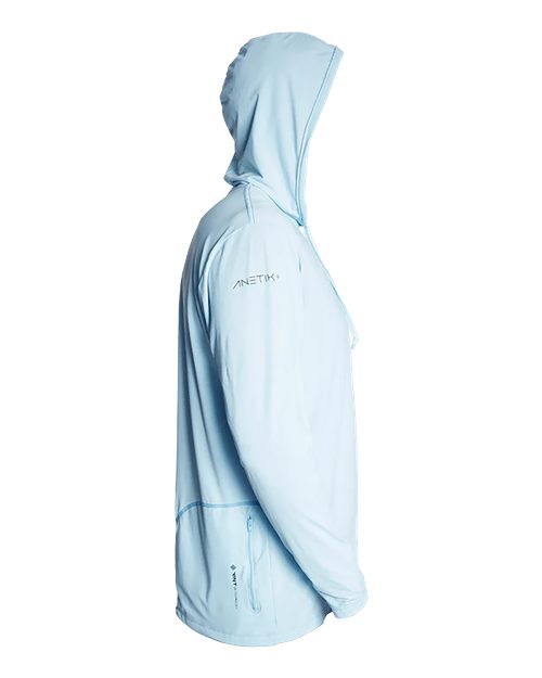 Low Pro Tech Hooded Long Sleeve T-Shirt | USA Decoration
