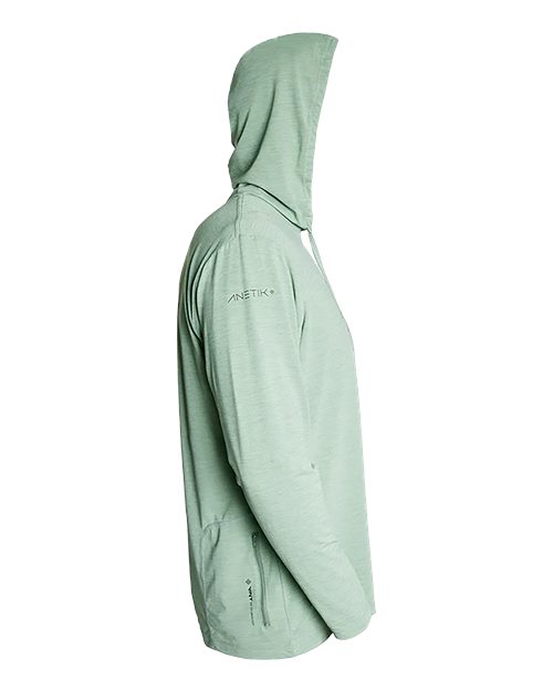 Low Pro Tech Hooded Long Sleeve T-Shirt | USA Decoration