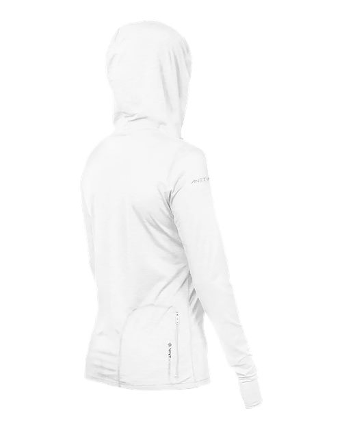 Women's Breeze Tech Hooded Long Sleeve T-Shirt | USA Decoration