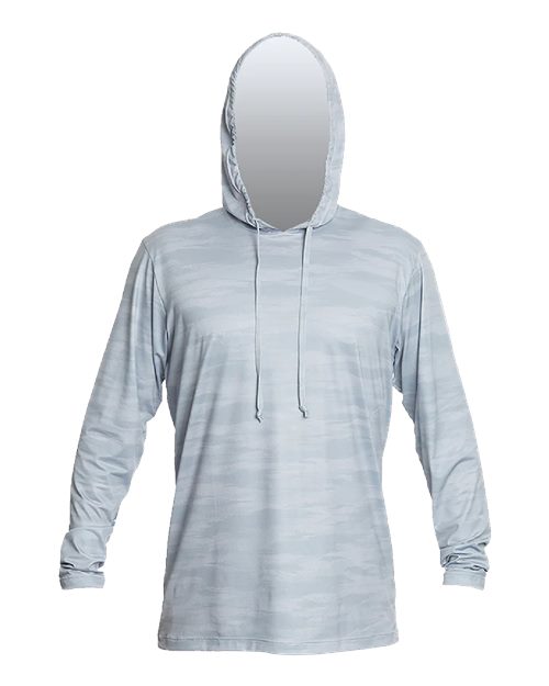 Low Pro Tech Hooded Long Sleeve T-Shirt | USA Decoration