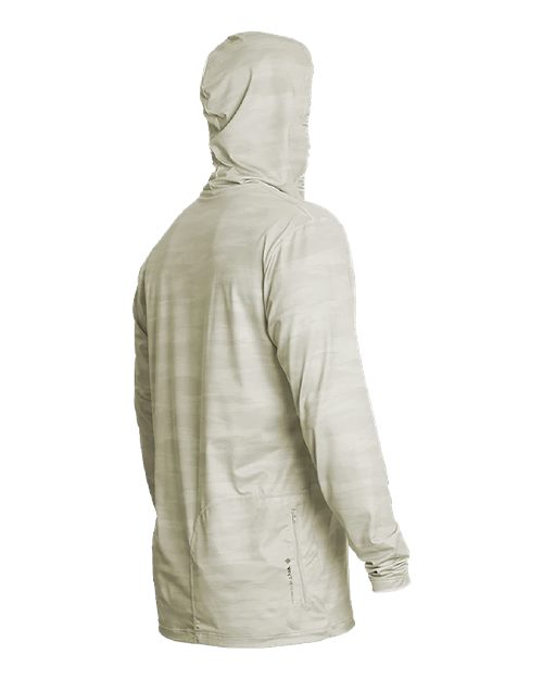 Low Pro Tech Hooded Long Sleeve T-Shirt | USA Decoration