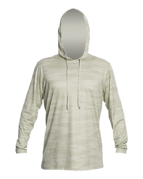 Low Pro Tech Hooded Long Sleeve T-Shirt | USA Decoration