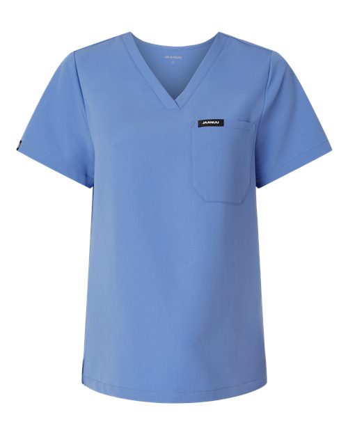Women's Rhena Essential 1-Pocket Scrub V-Neck Top | USA Decoration