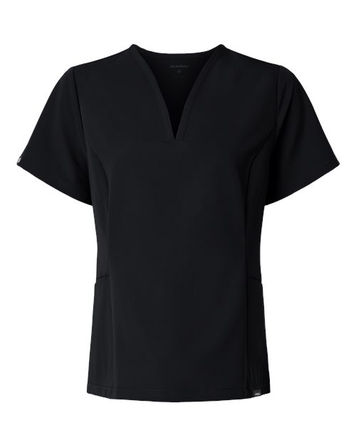 Women's Calix Fit & Flare Scrub V-Neck Top | USA Decoration