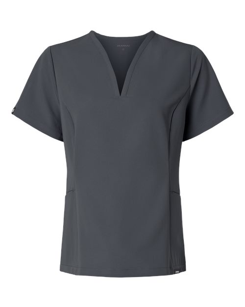 Women's Calix Fit & Flare Scrub V-Neck Top | USA Decoration