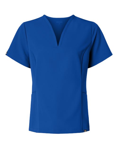 Women's Calix Fit & Flare Scrub V-Neck Top | USA Decoration