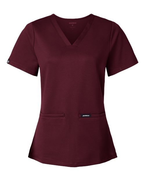 Women's Cesi Ultrasoft Scrub V-Neck Top | USA Decoration