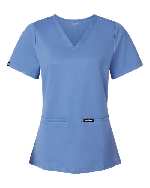 Women's Cesi Ultrasoft Scrub V-Neck Top | USA Decoration