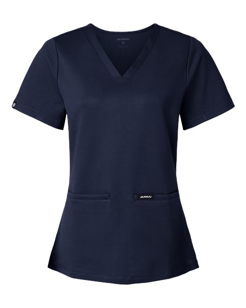 Women's Cesi Ultrasoft Scrub V-Neck Top | USA Decoration