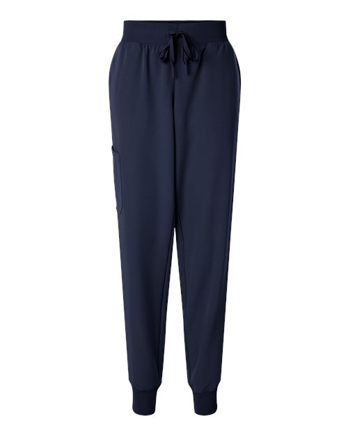 Women's Silex Knit-Waist Scrub Joggers - Petite Sizes | USA Decoration